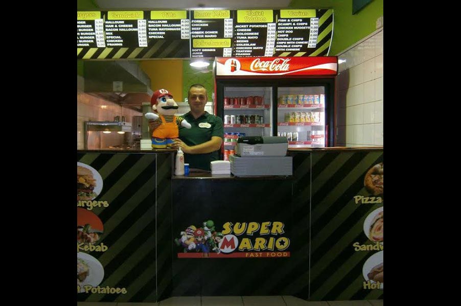 Super Mario Fast Food 