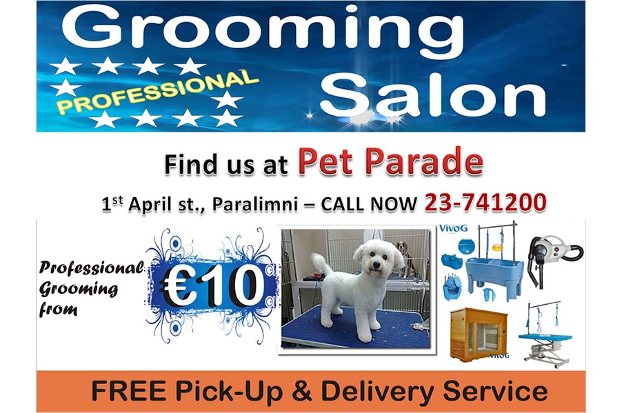 Pet Parade – Grooming Salon Book Now @ 23741200