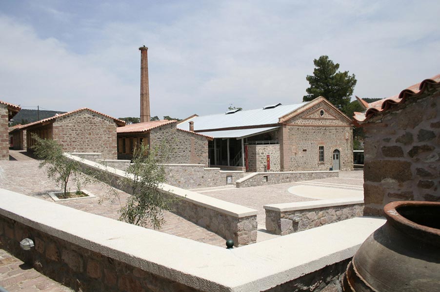 The Museum of Industrial Olive Oil Production in Lesvos