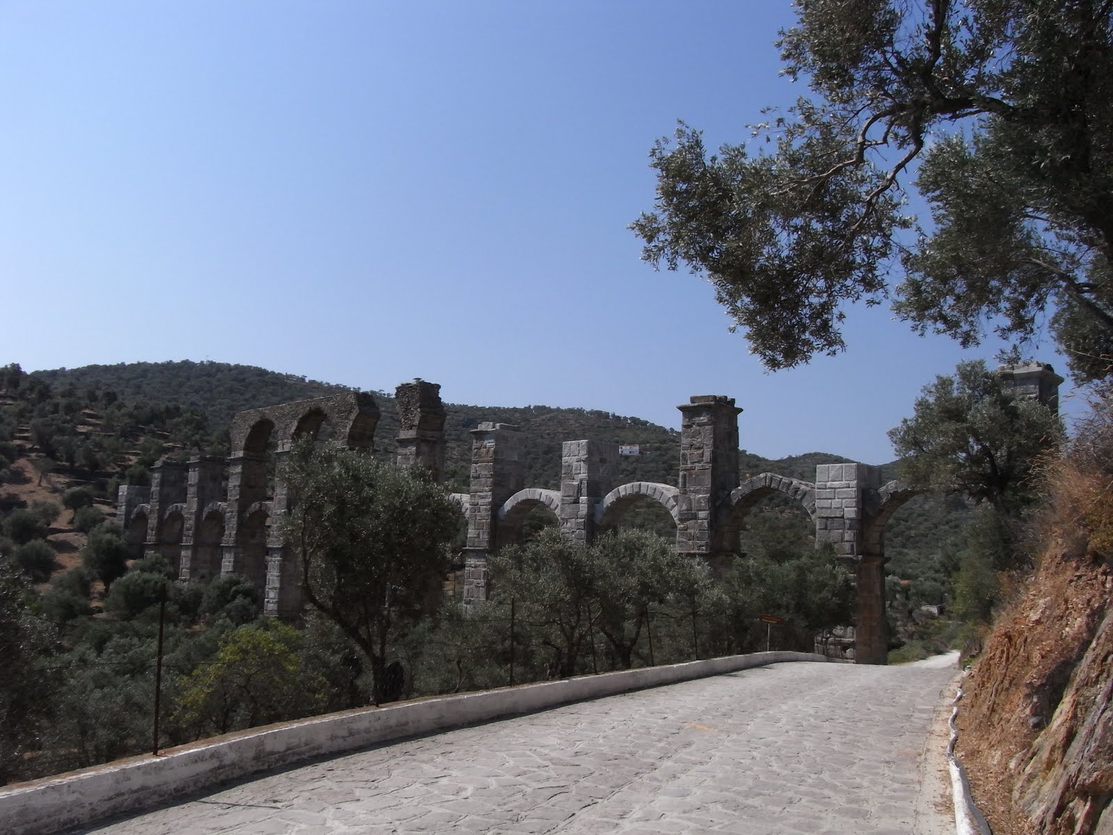 The Roman Aqueduct at Moria