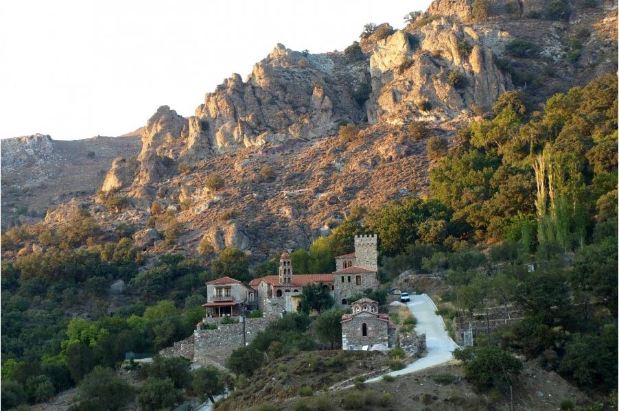 Monastery of the Archangels Taxiarches of Eressos (Pithari Monastery)