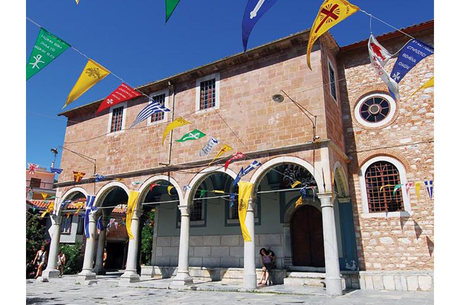 Church of Koimisis Theotokou at Agiasos (the Assumption of the Blessed Virgin Mary)