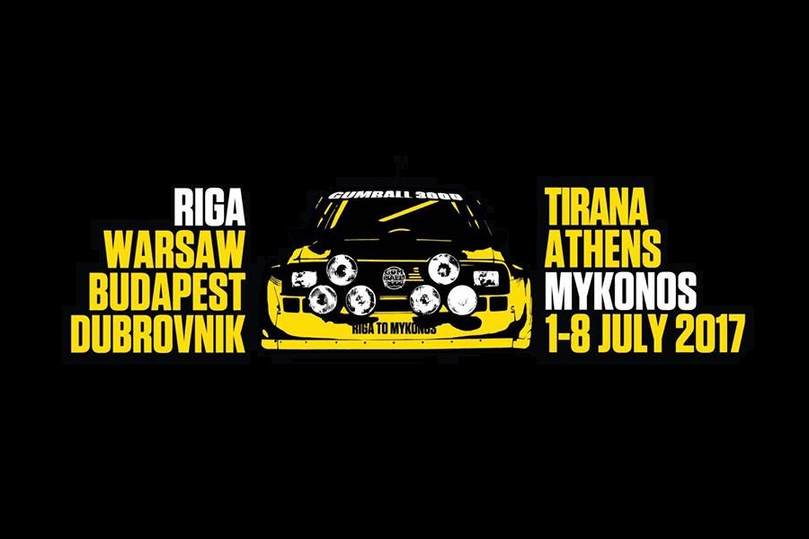 07/07 (July 7) 2017 Gumball 3000 Rally - #RigaToMykonos