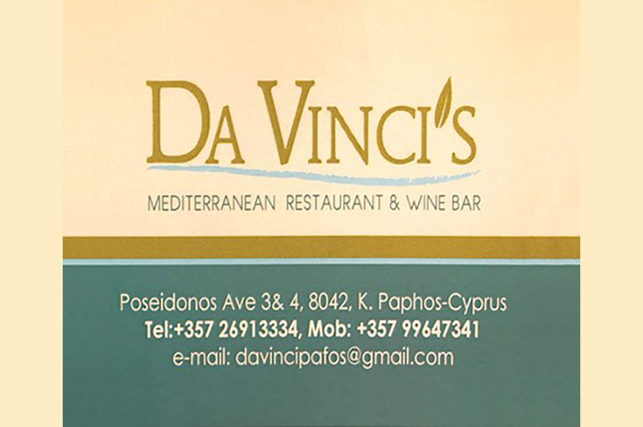 Da Vinci's Italian & Mediterranean Restaurant