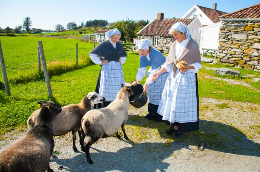 Vistnestunet - Farm life in 1800s